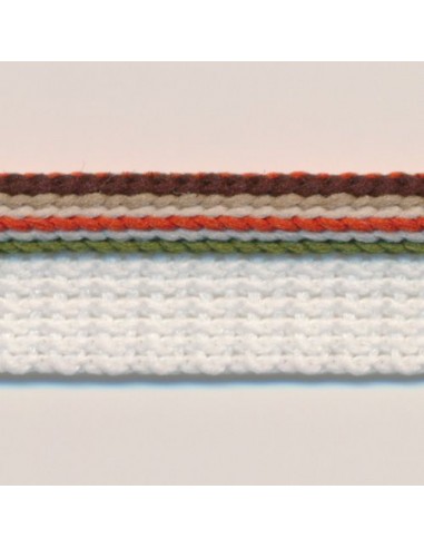 Multi Color Piping 03 Khaki Mix & White est présent 