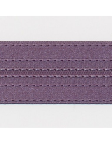 Stripe Satin Ribbon 88 Wisteria du meilleur 