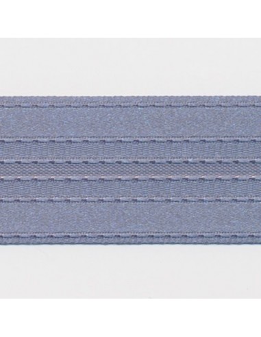 Stripe Satin Ribbon 92 Denim Paris Déstockage Promo