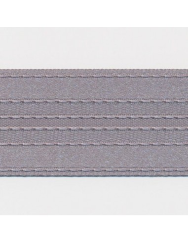 Stripe Satin Ribbon 99 Gray Voir les baskets