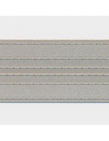 Stripe Satin Ribbon 131 Nickel pas cher