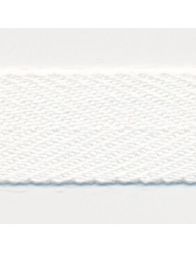 Organic Cotton Herringbone Ribbon 135 Off White plus qu'un jeu 