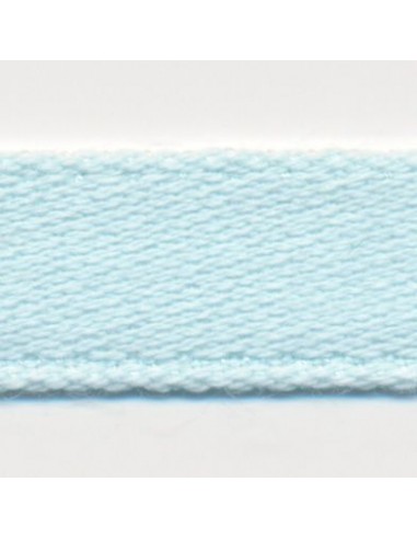 Organic Cotton Double-Face Satin Ribbon 83 Gauloises Blue l'évolution des habitudes 