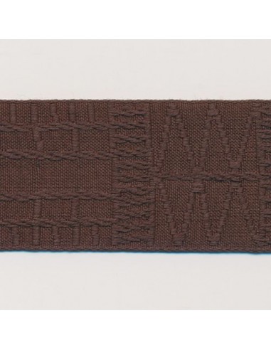 Jacquard Ribbon 74 Smoke Brown Faites des économies