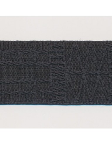 Jacquard Ribbon 140 Coal Black Les magasins à Paris