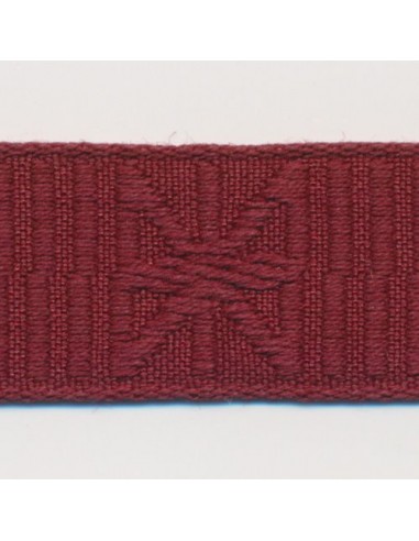 Jacquard Ribbon 43 Garnet Toutes les collections ici