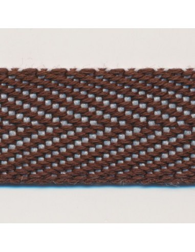 Denim Herringbone Ribbon 36 Dark Brown Venez découvrir notre 