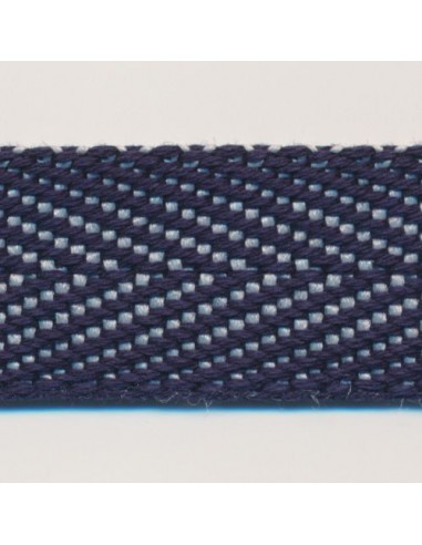 Denim Herringbone Ribbon 47 Night Blue Pour