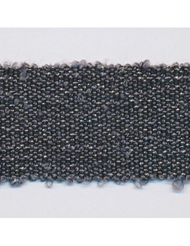 Tweed Metallic Ribbon 105 Steel Black meilleur choix