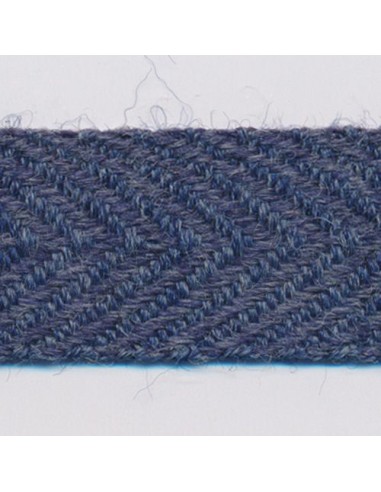 Wool Herringbone Ribbon 23 Blue Gray outlet